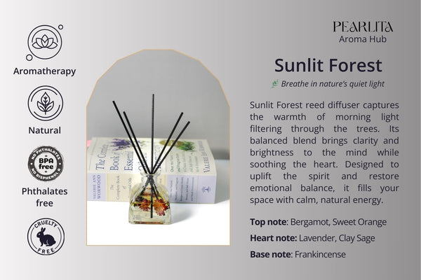 Emotional Reset - Sunlit Forest Natural Reed Diffuser 100ml