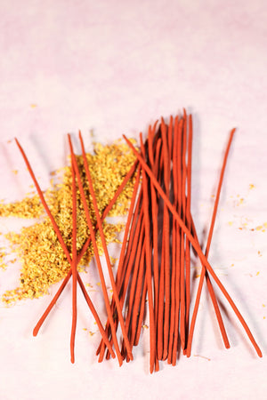 Golden Osmanthus Incense - A Creamy Floral Warmth - Handmade in NL
