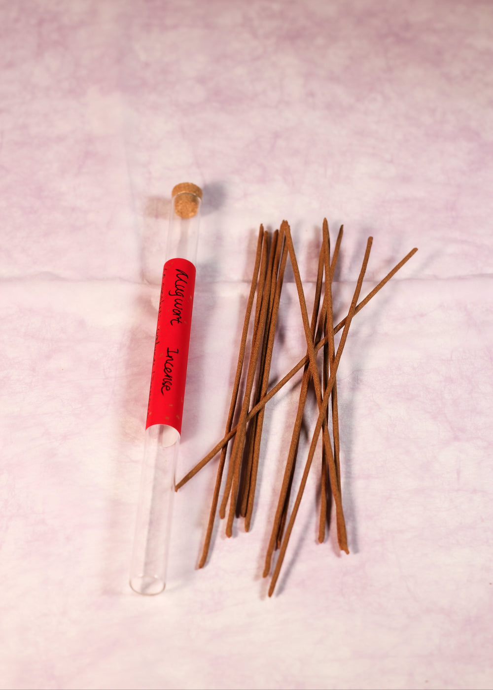 Mugwort Natural Incense - Herbal Calm - Handmade in NL